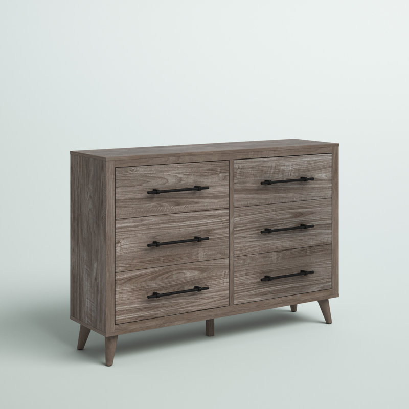 Mercury Row® Kai 6 Drawer Dresser & Reviews Wayfair